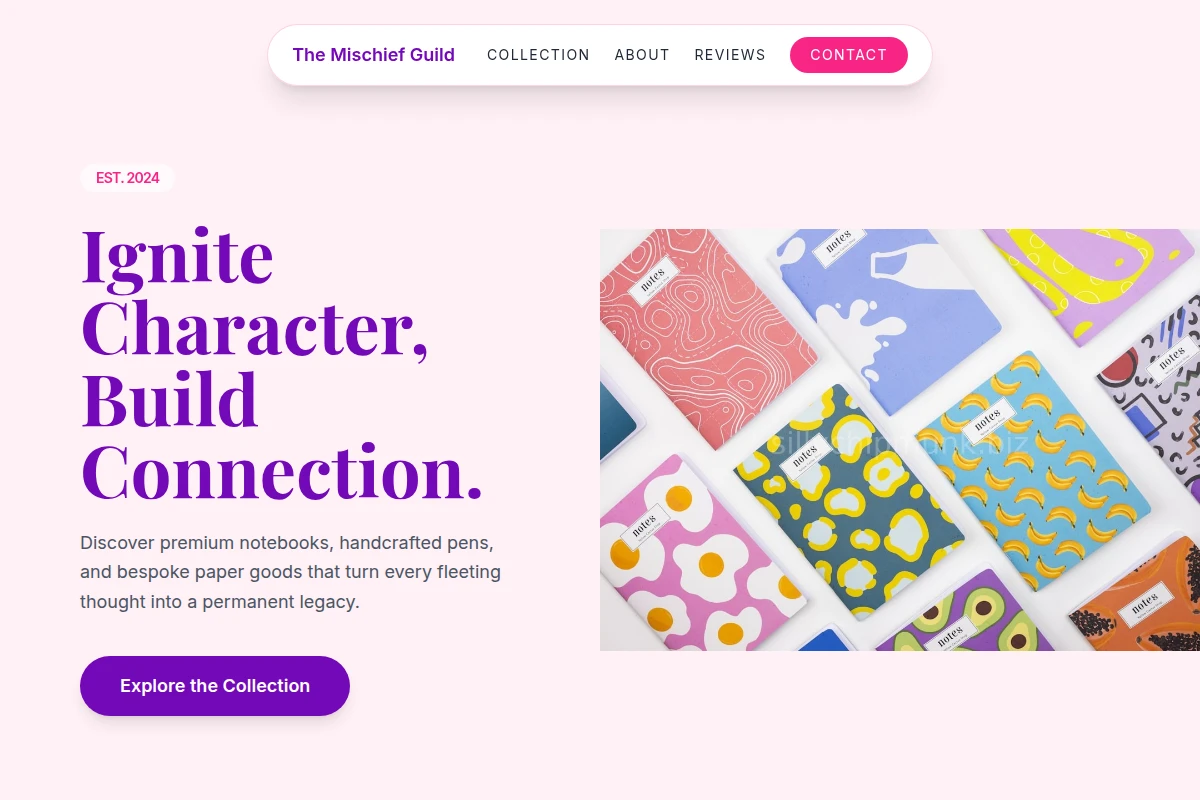 Vivid Stationery